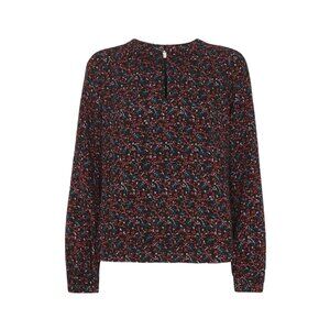 Whistles‎ Starflower Print Floral Classic Balloon Sleeve Blouse Top Size 8